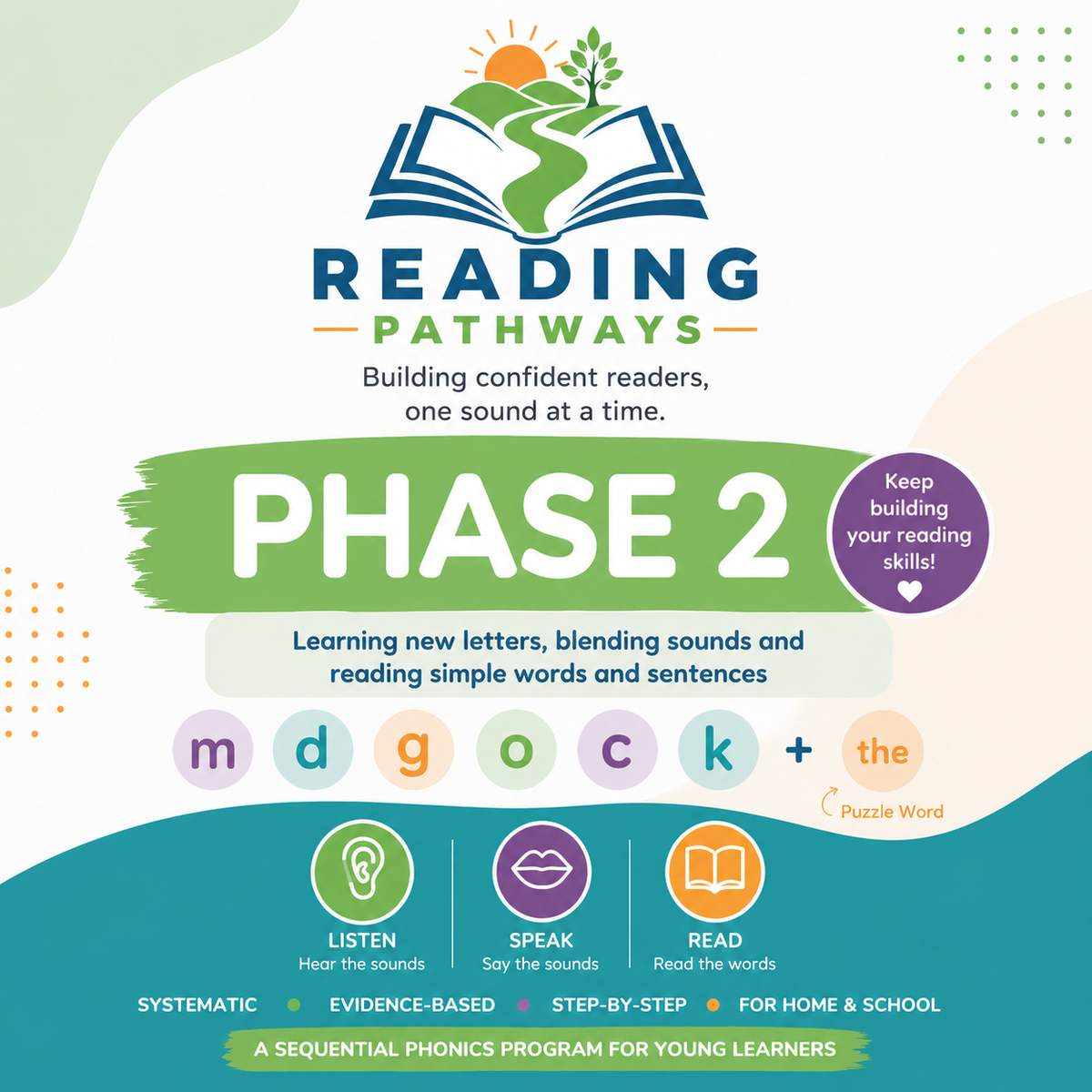 Reading Pathways Phase 2 – Student Workbook & Parent Guide