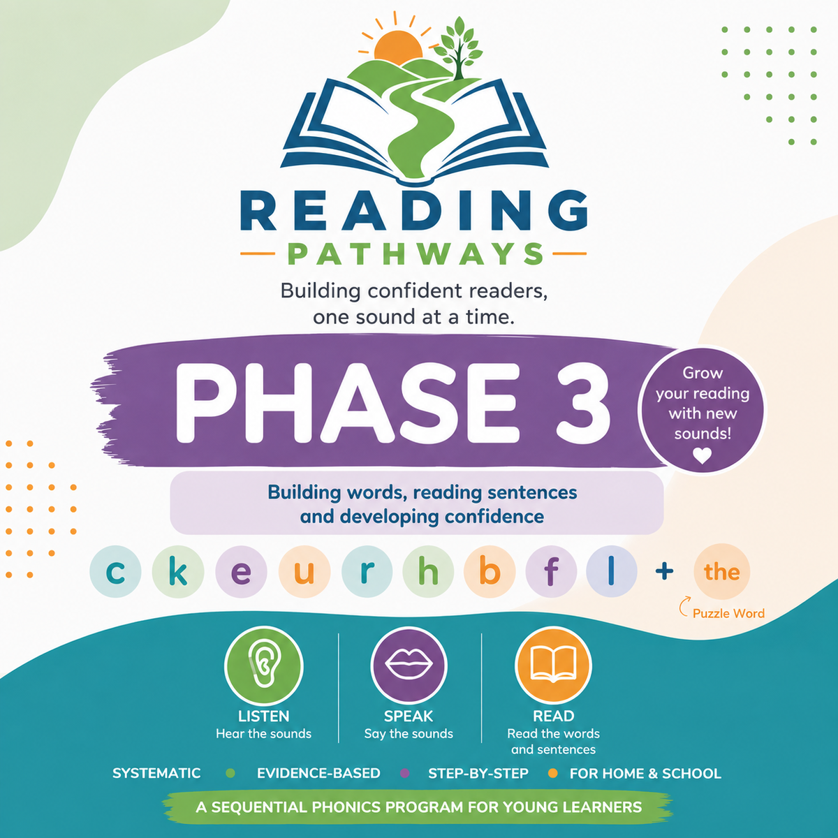 Reading Pathways Phase 3 – Student Workbook & Parent Guide